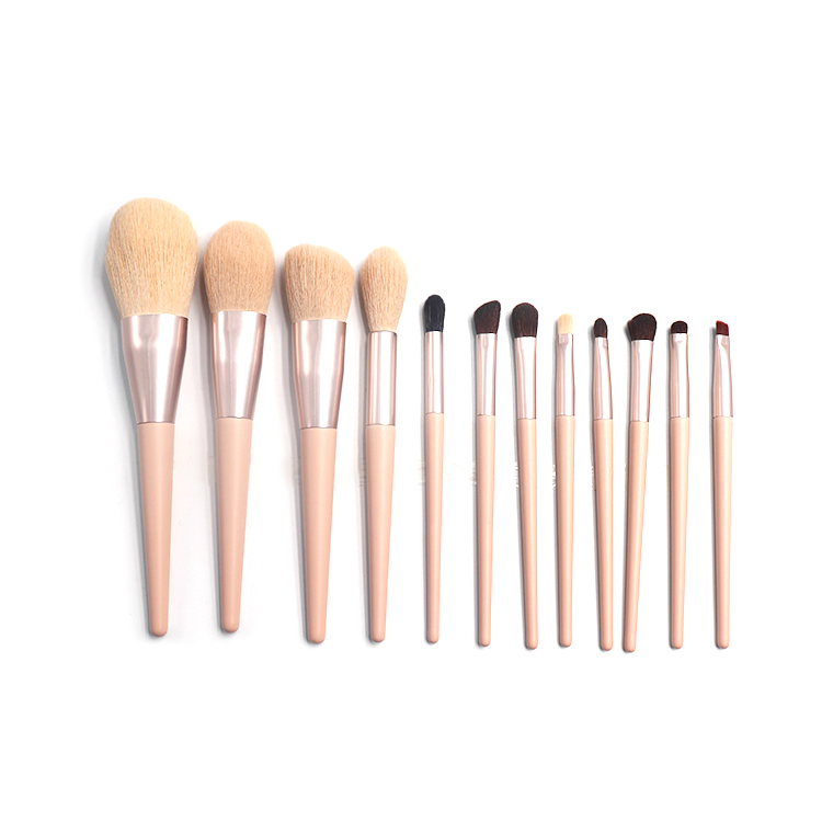 Suprabeauty 12pcs Pincel de maquillaje de viaje