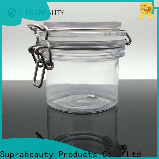 Suprabeauty high quality plastic jars with lids inquire now for promotion