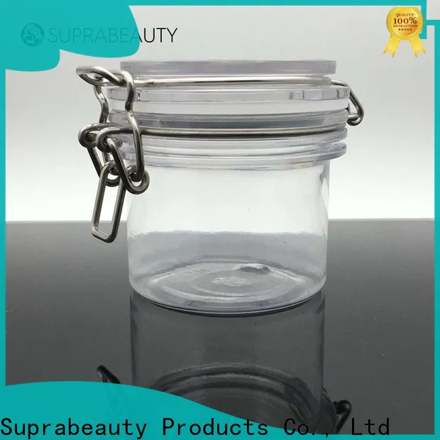 Suprabeauty high quality plastic jars with lids inquire now for promotion