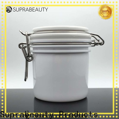 Pots cosmétiques Suprabeauty avec série de couvercles pour la promotion
