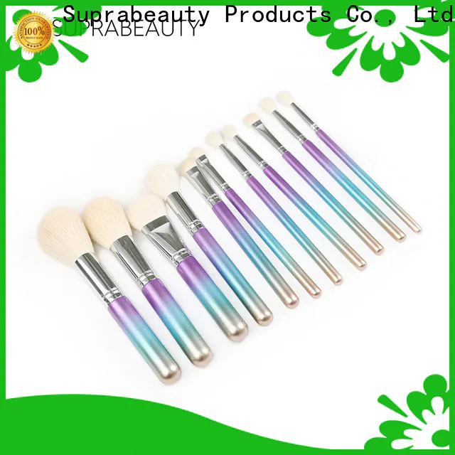 Suprabeauty factory price best quality makeup brush sets factory direct supply bulk production
