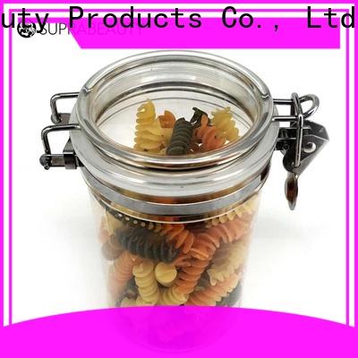 best value plastic cosmetic jars with lids best supplier for sale