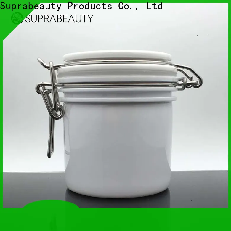 Suprabeauty plastic jar containers with lids from China for package