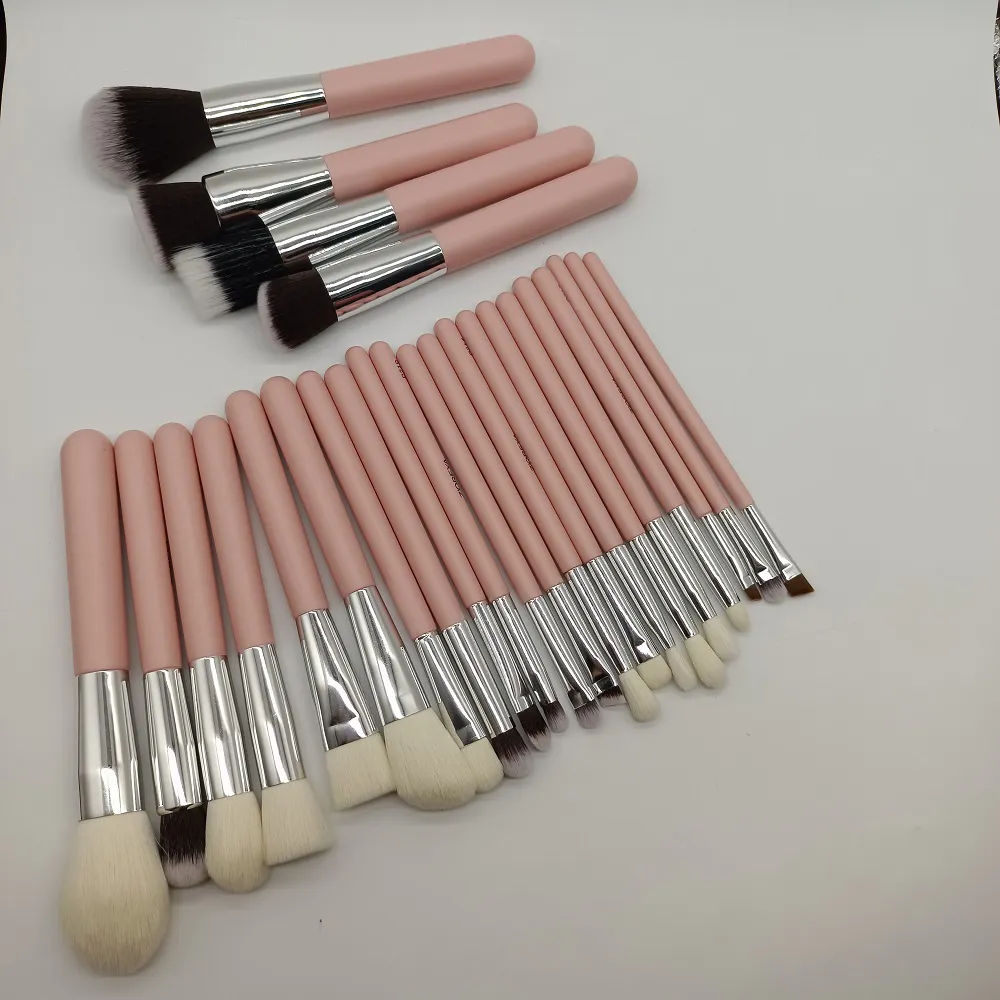 New bionic synthetic hair makeup brushes kits 25pcs Suprabeauty brush
