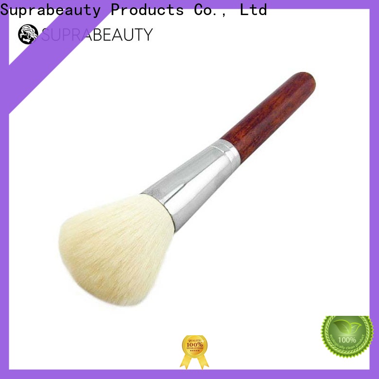 Custom oval makeup brush manufacturers for cosmetic retail store