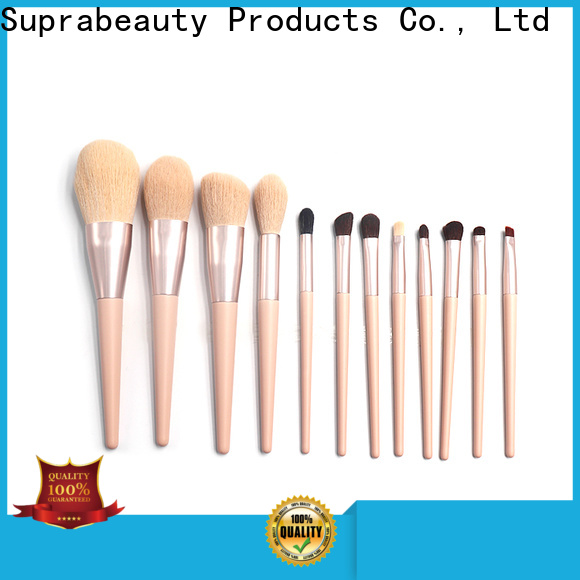 Suprabeauty High-quality vegan makeup brush set Supply for makeup