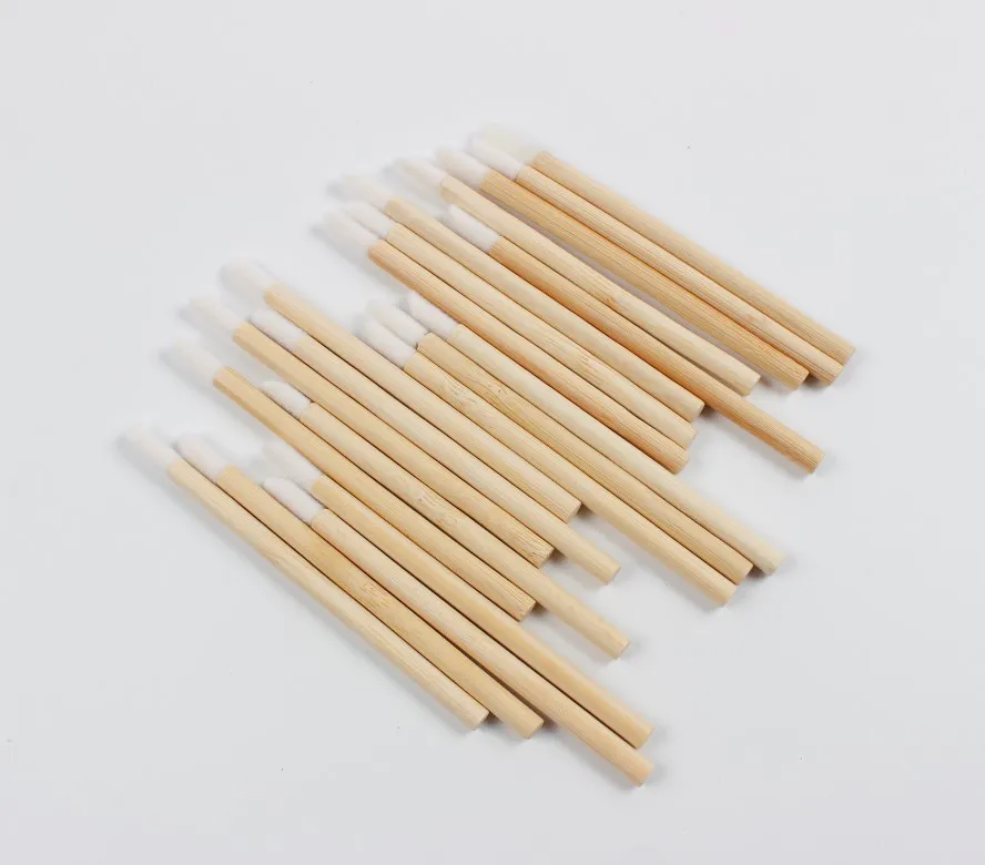 Suprabeauty eco brushes lint-free applicator bamboo handle