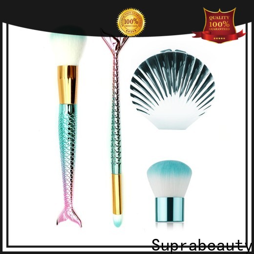 Suprabeauty little mermaid makeup brushes Supply for cosmetic retail store