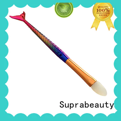 Suprabeauty spn cosmetic makeup brushes with eco friendly painting for loose powder