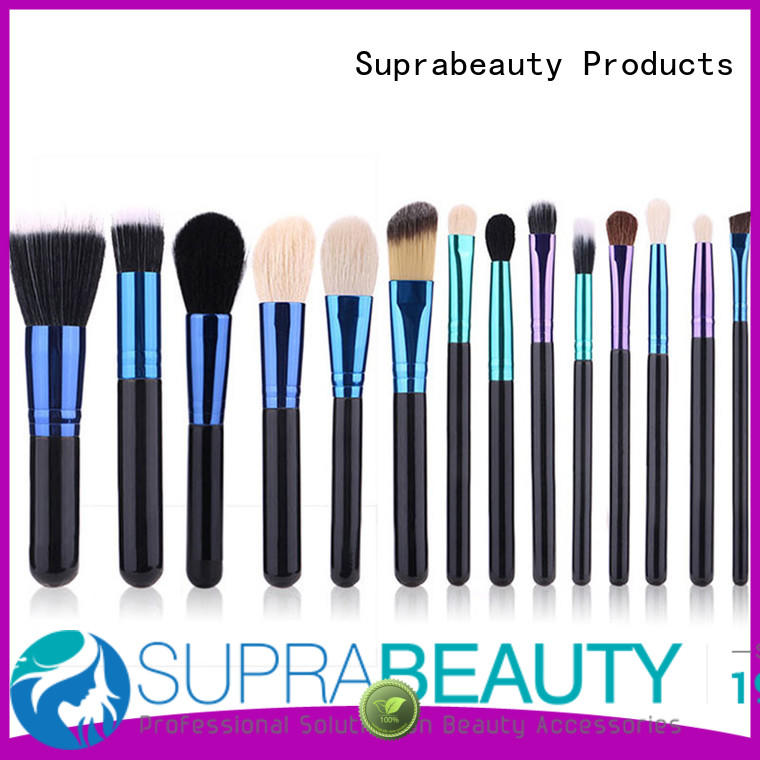 Suprabeauty marble makeup brush kit online with synthetic bristles