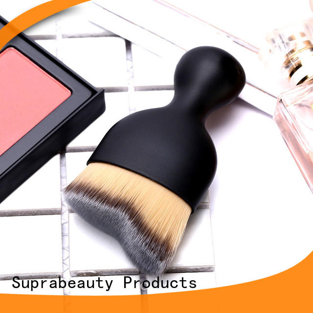 customized cream makeup brush best manufacturer bulk production