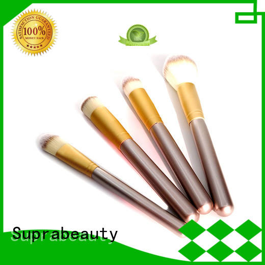 pcs makeup brush kit with curved synthetic hair for artists Suprabeauty