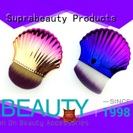 shell cheap face makeup brushes with super fine tips for loose powder