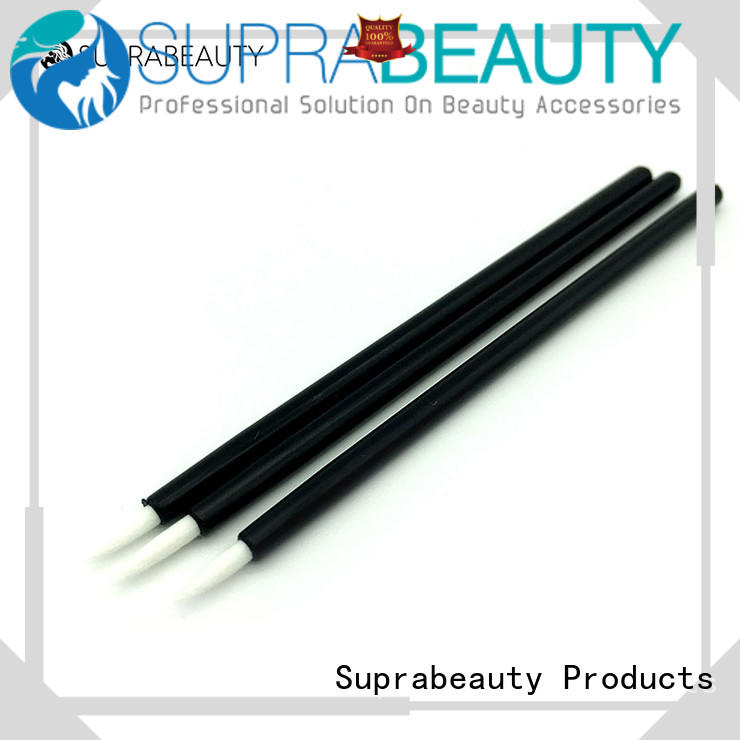 silicone disposable brow brush smudger for lip gloss cream Suprabeauty