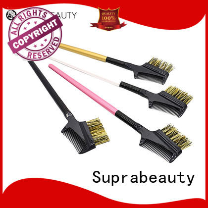 compact beauty cosmetics brushes manufacturer for loose powder Suprabeauty