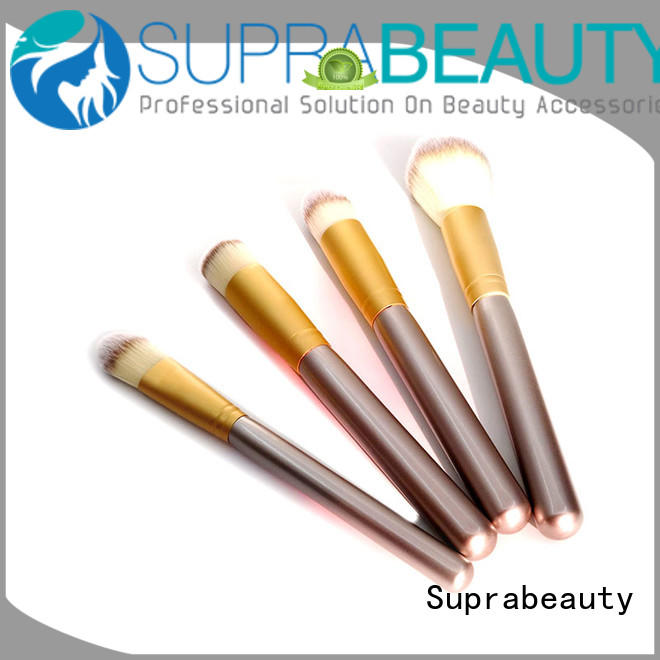 Suprabeauty portable affordable makeup brush sets for loose powder