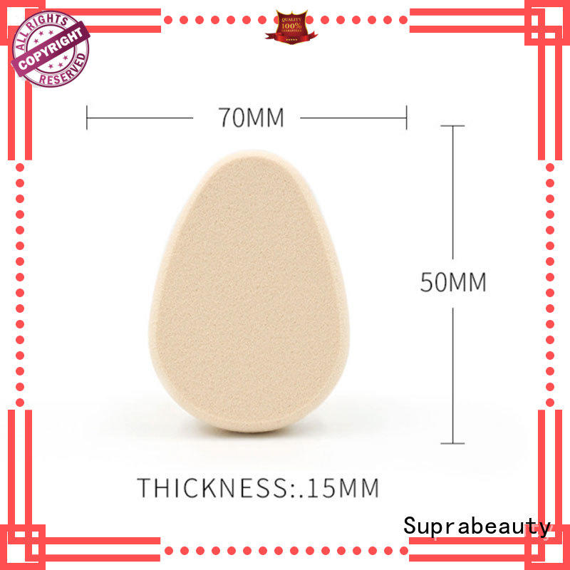 Suprabeauty pink cosmetic sponge supplier for mineral dried powder