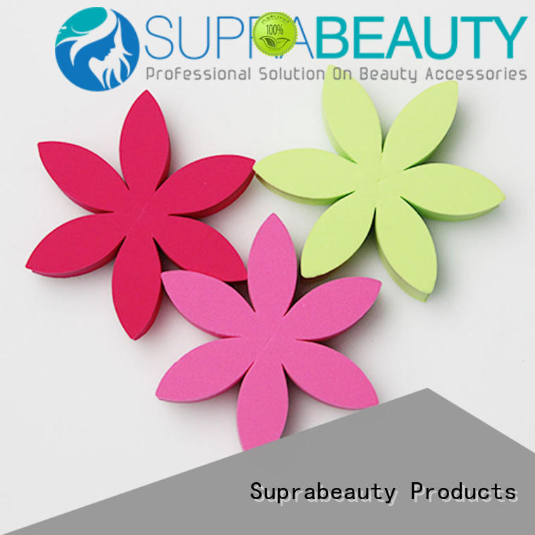 Suprabeauty disposable makeup sponge wedges supplier for mineral dried powder