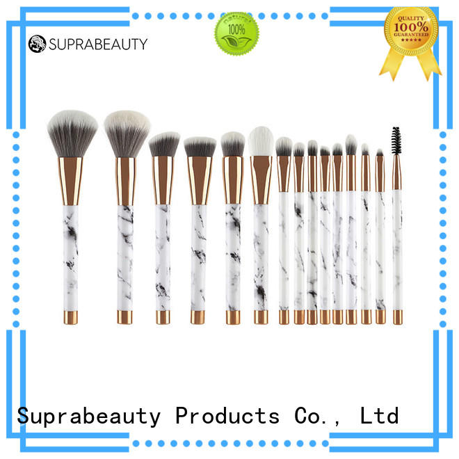 Suprabeauty pcs best rated makeup brush sets with brush belt for loose powder