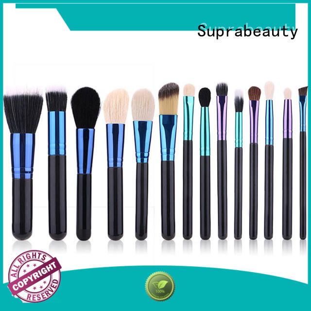 Suprabeauty foundation professional makeup brush set with curved synthetic hair for eyeshadow