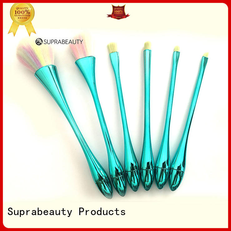 Suprabeauty synthetic unique makeup brush sets with synthetic bristles