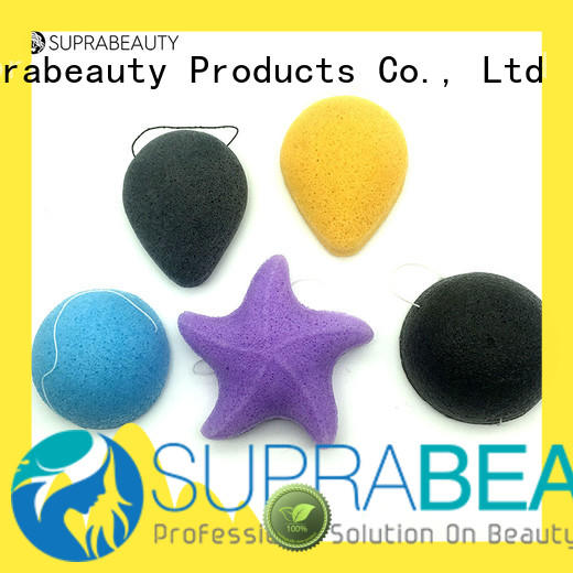 Suprabeauty konjac foundation egg sponge with customized color for mineral powder