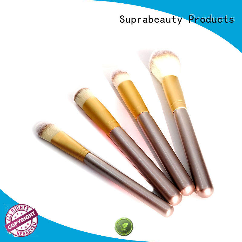 Suprabeauty sp foundation brush set with curved synthetic hair for students