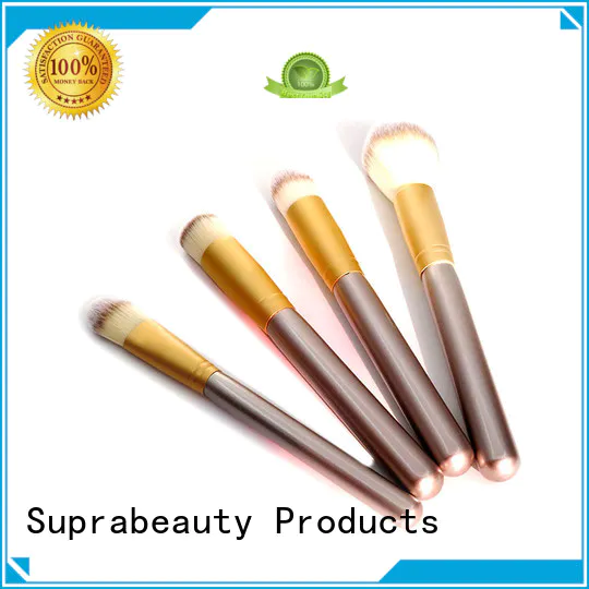 Suprabeauty aluminum popular makeup brush sets hot sale for loose powder