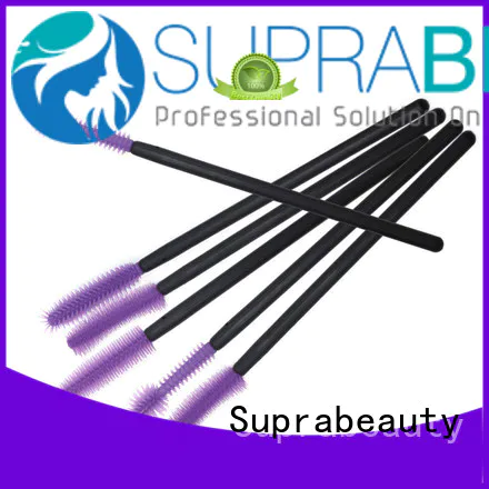 Suprabeauty spd mascara brush with bamboo handle for eyelash extension liquid