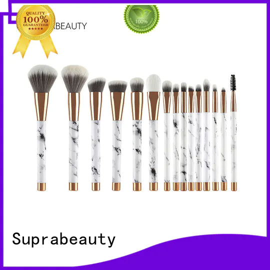 Suprabeauty pcs best quality makeup brush sets with synthetic bristles for students
