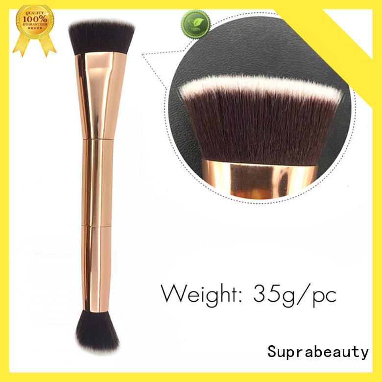 hair base makeup brush with super fine tips
