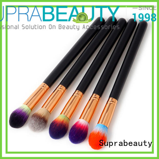 Suprabeauty hot sale full face makeup brushes with eco friendly painting